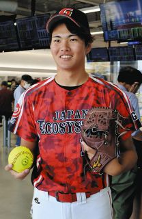＜新人対談＞日本エコシステムソフトボールクラブ　帆足陽平さん