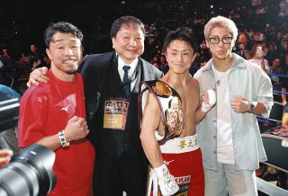 ボクシング】中谷潤人の新Tシャツは盟友オラスクアガをオマージュ「縁