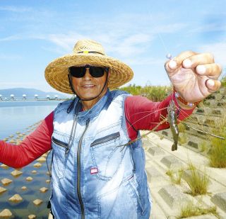 手長エビまだＯＫ　三重県桑名市・長良川河口