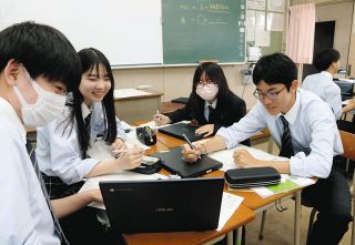 先の見えぬ社会…君は何を問う？　「探究科」導入した川越高の授業を取材
