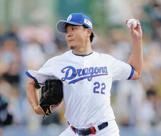 中日・大野雄大、OP戦初戦で2イニング無失点 初回は三者凡退、2回に