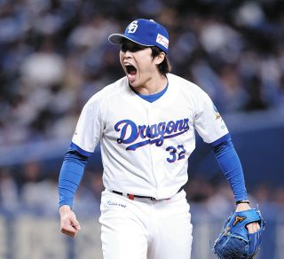 中日】東海オンエア・としみつ ノーバン112キロ始球式「大西コーチとの