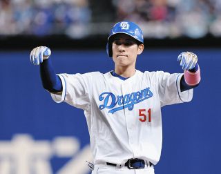 中日ドラゴンズ　樋口正修選手　NPBバット 中日・樋口正修、開幕1軍アピールの適時左中間二塁打 俊足武器も