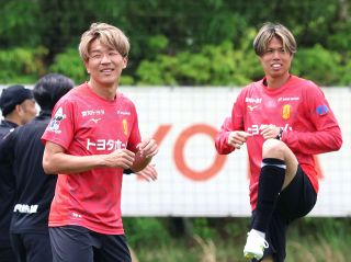 ◆名古屋グランパス、新潟戦へ向け練習【フォトギャラリー】