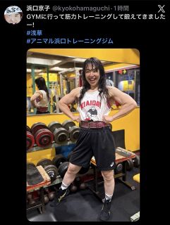 佐伯澪、ニットに負荷かかりすぎ！？『※このニットは特別な訓練』ショット【実際の投稿】：中日スポーツ・東京中日スポーツ