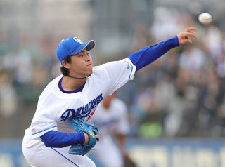 中日・三浦瑞樹、好投6回1失点　ウエスタン阪神戦に先発し無四球、8奪三振