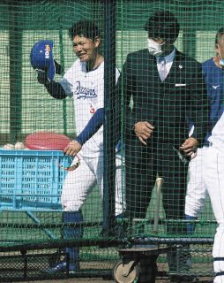 【中日】高橋周平は三塁手候補、侍Ｊの稲葉監督「守備もうまいしアベレージ残せる」と期待