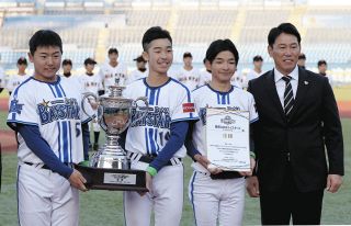 来年ドラフト解禁の19歳 ENEOS度会隆輝が大会4発でMVPと新人賞ダブル
