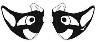 これは大胆デザイン…「グランパスくん」マスク発売 J1名古屋がMIZUNOの「マウスカバー」とコラボ