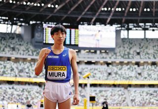 男子3000メートル障害・三浦龍司が期待に応える優勝「緊張感もうまく消化できた」視線は世界へ【陸上】