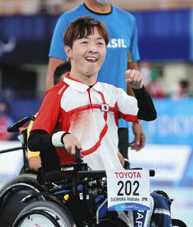 ボッチャ個人・杉村英孝が決勝進出で日本人初のメダル確定「しびれましたね」【東京パラリンピック】