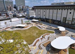 【写真特集】新たな装い一足先に　改修進む名古屋市博物館、11月1日までプレオープン