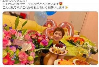白血病からの復帰目指す池江璃花子が20歳の誕生日「こんな私ですがこれからもよろしく」