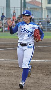 堀田ありさ、初開幕投手で手応え　女子プロ野球の愛知ディオーネ