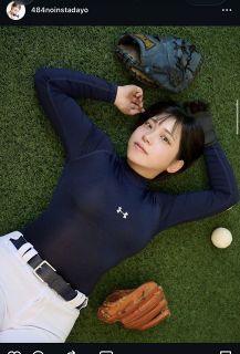 実際の投稿】仲田歩夢、涼しげなノースリーブ姿で人生初体験【写真複数
