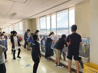 本年度は校内での感染拡大ゼロ　津の市立小中、対策を徹底