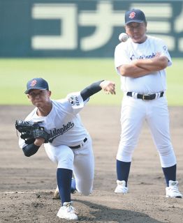 大阪桐蔭、8強進出 U18高校日本代表候補の吉田翔輝が約4カ月ぶり