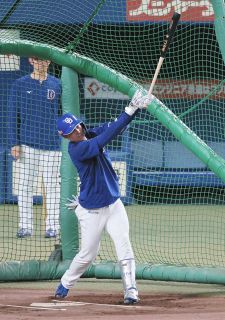 中日】細川成也、来季背番号「55」に 人生を変えた現役ドラフトから1年