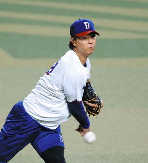 いまドラゴンズの先頭に立っている村松さんを目指して」 中日育成1位