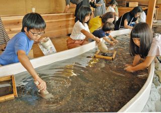 三好達治 直筆色紙 三好達治 絶筆の直筆原稿 親族宅に「春の落葉」 県文学館職員が