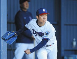 いまドラゴンズの先頭に立っている村松さんを目指して」 中日育成1位