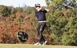 「まずはトップ10が目標」愛知出身・見崎和也が好位置につけた【ゴルフ・日本ミッドアマ】