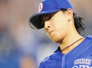 番記者メモ】ロッカーをのぞくと…中日・大野雄大が上林に贈った