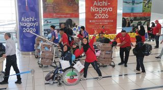 アジアパラ選手団の入国ラッシュ始まる　イラン選手の姿も「ベスト尽くす」