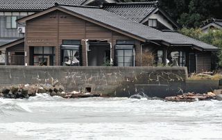 【石川】能登町「震災遺構」保存へ　津波被害の 白丸郵便局