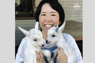 面接でヤギを飼っていることを伝えると…　静岡・御前崎の病院看護師、愛する6頭と車出勤