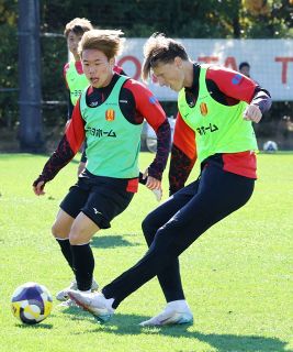 名古屋グランパス、復帰の相馬勇紀は背番号「22」、重広卓也は「19