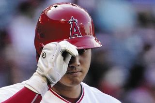 【ＭＬＢ】打者・大谷翔平が見逃し三振に『違う、違う』と右手を振り不満顔もエンゼルスは貴重な追加点
