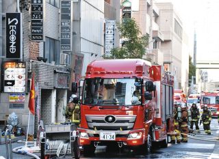 åå¤å±‹ãƒ»æ „ã®ãƒ“ãƒ«åœ°ä¸‹ã®ãƒ©ã‚¤ãƒ–ãƒã‚¦ã‚¹ã§ç«ç½ã€€æ¶ˆé˜²è»Šãªã©23å°å‡ºå‹•