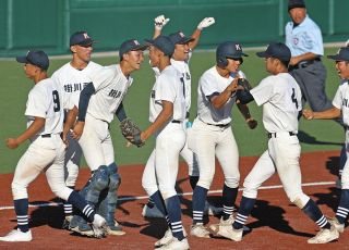 掛川西、いきなり3得点！愛工大名電に打ち勝った　迫られても追加点で逆転許さず　殊勲打の松下怜生「持ち味のチーム力」に胸を張る【秋季高校野球・東海大会】