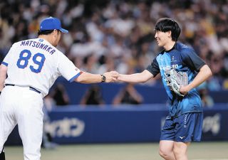 巨人戦で打球直撃の中日・梅津 右足首は問題なし、入念に肩・肘を