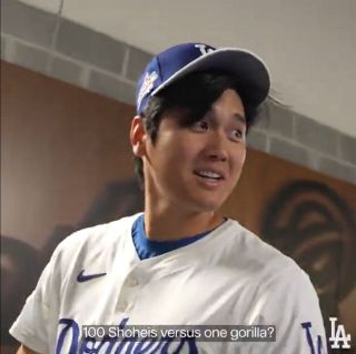 ◇大谷翔平がユニコーンに… エンゼルスナイン仮装【写真いろいろ