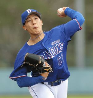 中日・木下拓哉、来季は自身初のグレーミット「キャンプで使って試合用