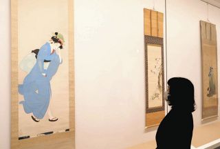 描かれた季節感じて　8月16日まで、長野市・北野美術館で企画展