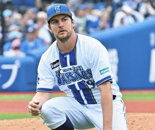 DeNA・バウアー、先頭打者弾浴びるも8回5安打2失点で3勝目　8回ピンチではこの日最速156キロで脱出