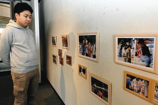 活気に満ちた棚田まつり　伊那市図書館で様子伝える写真展