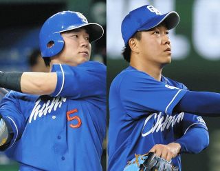 中日】岡林勇希『福留化グラブ』で3年連続G・G賞へ 希少価値高い