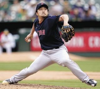 【ＭＬＢ】レッドソックス・沢村拓一が３番手で登板　右太もも打球直撃も涼しい顔で続投して三者凡退の１イニング無失点