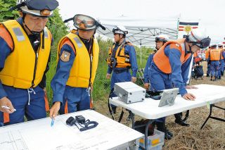 津、鈴鹿、亀山の市境エリアで合同訓練　津と鈴鹿市消防