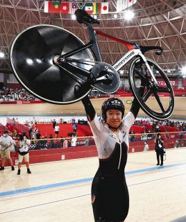 「世界で通用すると走りで届けることができた」 梶原悠未、自転車競技で日本女子初メダルの『銀』【東京五輪オムニアム】