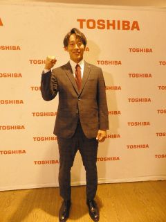 楽天4位指名の東芝・萩原義輝が『3度目の正直』の歓喜！ 強肩誇る捕手「1年目から即戦力」誓う【ドラフト速報】