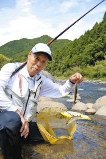 長瀬が躍る鮎の夏　三重県名張市・長瀬太郎生川