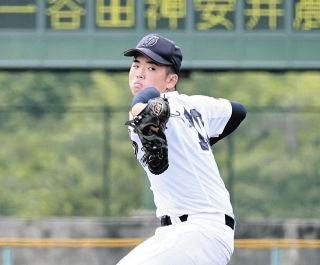 愛知啓成・左腕エースが大きく落ちるスライダーを武器に14奪三振