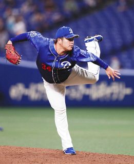 【中日】福敬登16ホールド ロハスに安打許すも併殺で1イニング無失点「ゼロで良かった」
