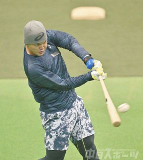 自主トレ　石川昂