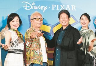 唐沢寿明の”失言”に所ジョージ「唐沢さんも（ひもを）引っ張ると話すような仕組みがほしいね」 「トイ・ストーリー」30年の相棒が軽快な掛け合い